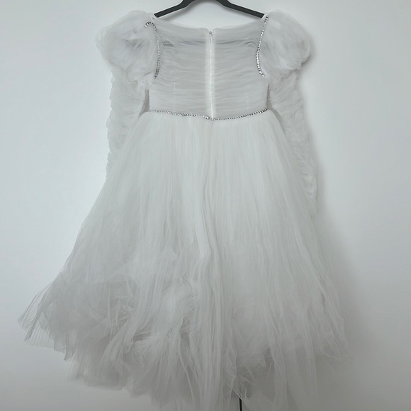 Like new KHAITE Trisha Puff-sleeve Tulle Dress - Picture 11 of 16